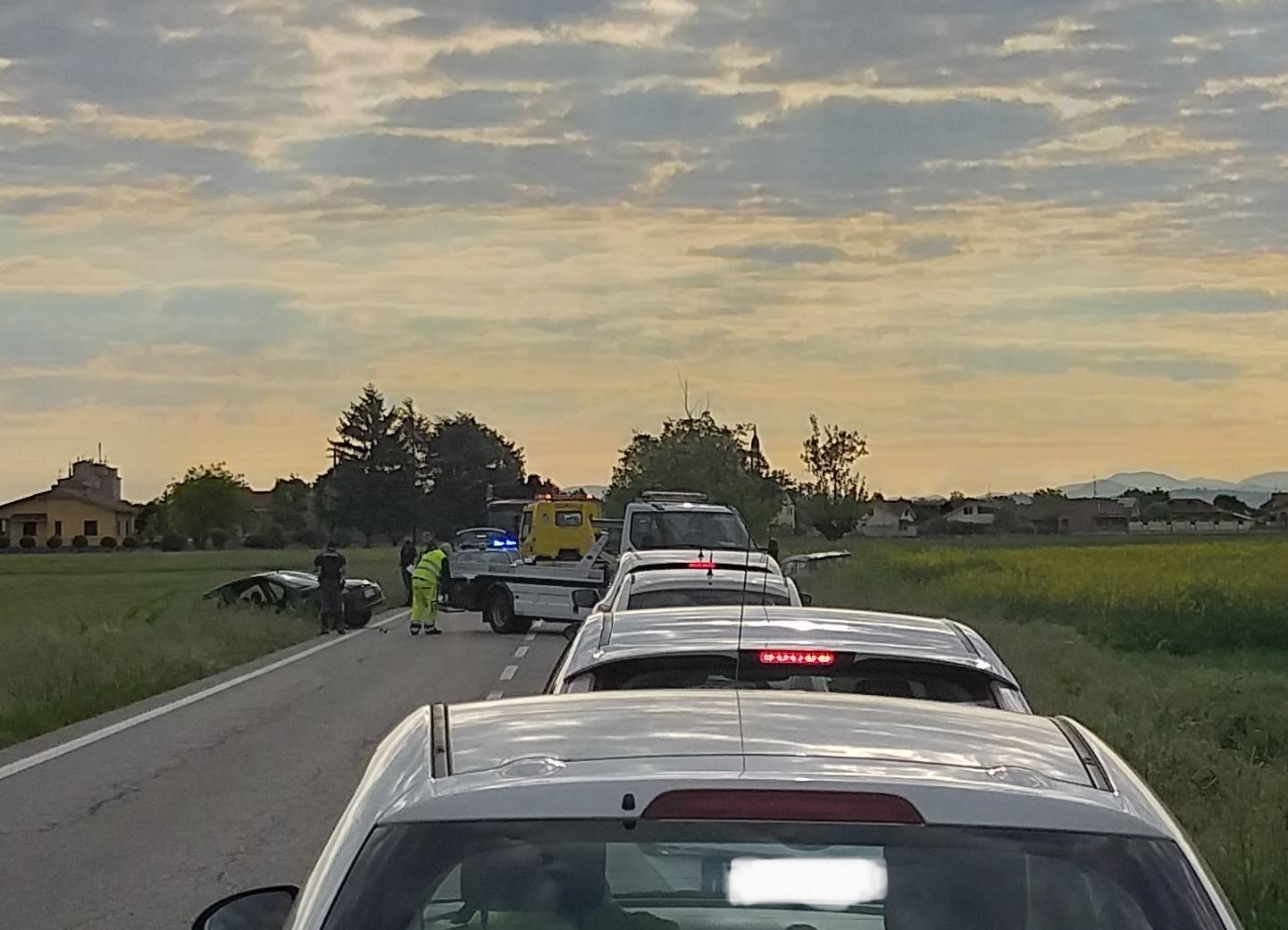 Incidente Tra Spinetta E San Giuliano Tre Mezzi Coinvolti