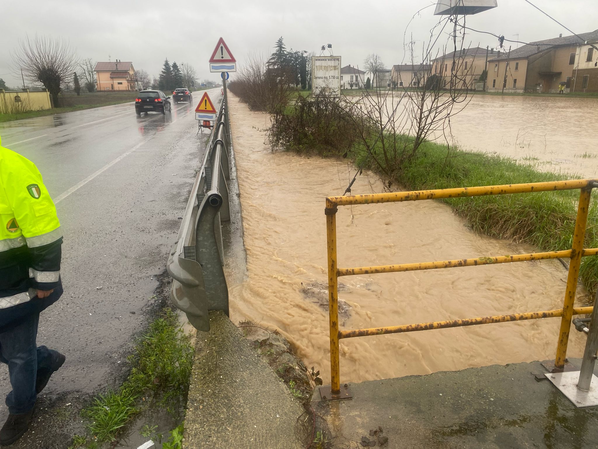 Maltempo La Situazione Nel Sobborgo Alessandrino Di Litta Parodi