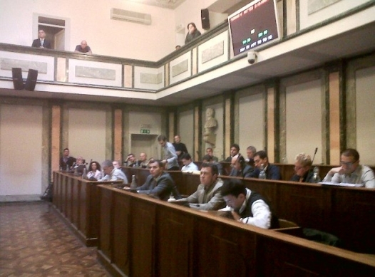 Ok al consuntivo 2011 dopo un pomeriggio di accuse incrociate e infuocate Ok al consuntivo 2011 dopo un pomeriggio di accuse incrociate e infuocate
