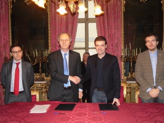 Il Governatore Cota a Casale per la firma del protocollo Green Cold e per discutere dei disagi ai trasporti