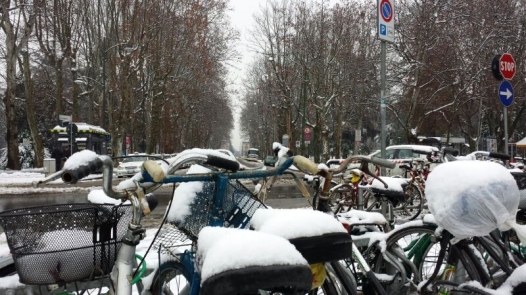 Neve, ghiaccio e pioggia: disagi alla circolazione [LE VOSTRE FOTO]