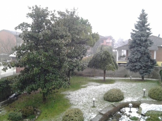 Neve in provincia: primi disagi soprattutto nel novese