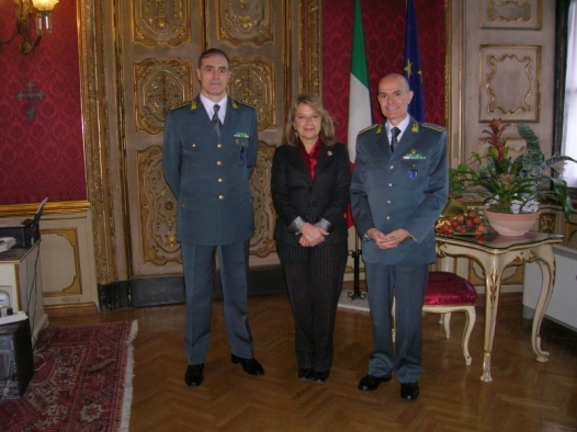 Il Comandante regionale della Guardia di Finanza in visita ad Alessandria