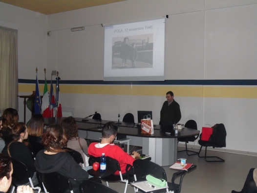 Il liceo Lanza ospita il profugo istriano Claudio Debetto per raccontare il Giorno del Ricordo