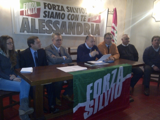 Battesimo ‘mediatico’ per i circoli ‘Forza Silvio’ di Alessandria