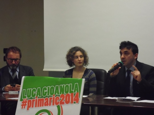Luca Gioanola incontra i cittadini casalesi per  la stesura del programma