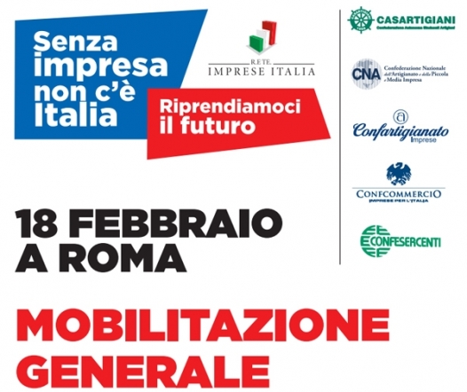 Le imprese a Roma per ‘riprendersi il futuro’