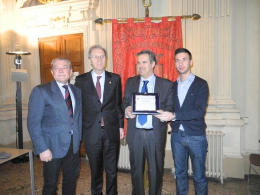 Il comune di Casale premia Stefano Bagnera