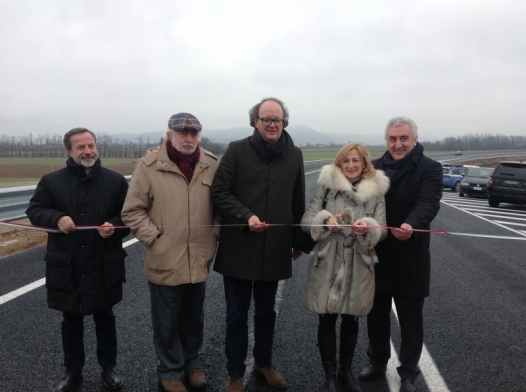 Inaugurata la strada 35 ter: da Novi a Serravalle ora si fa prima!