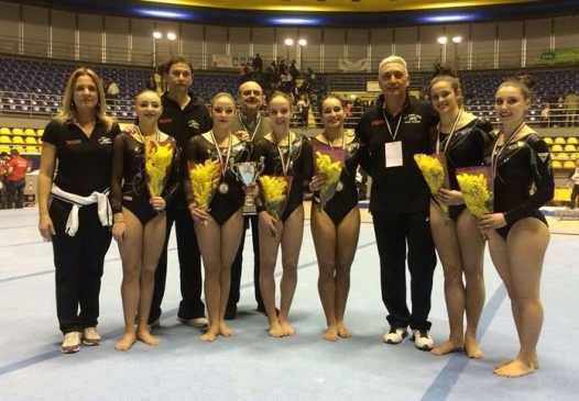 Ginnastica Artistica: fantastica Forza e Virtu’, sul podio in serie A1