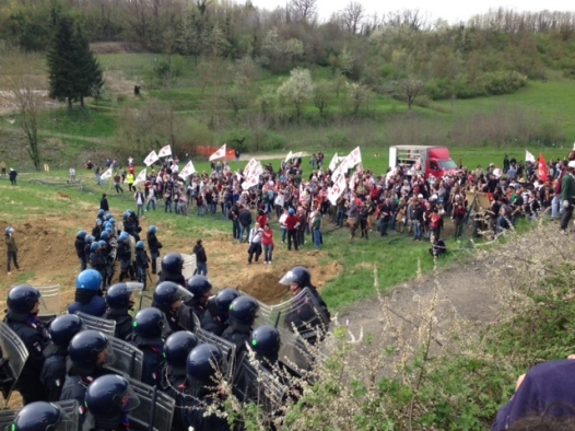 Manifestazione No Tav: dopo la tensione inizia la festa VIDEO e FOTO