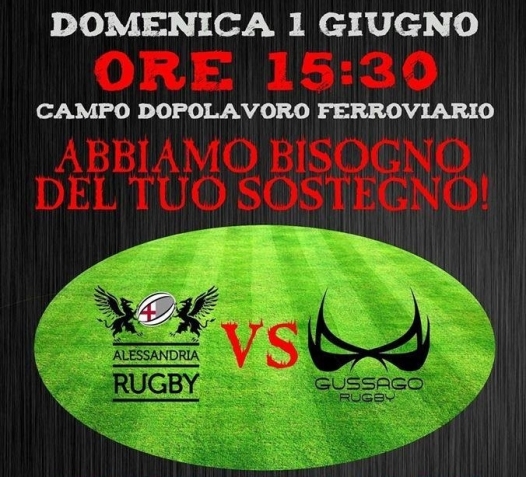 Rugby: per Alessandria 80 minuti che valgono una stagione