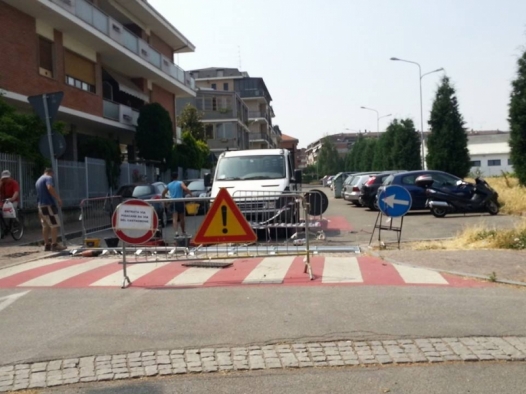 Nuovi problemi per viale Manzoni a Valenza