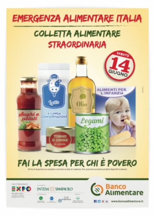 Edizione straordinaria della colletta per far fronte alla sempre crescente emergenza alimentare