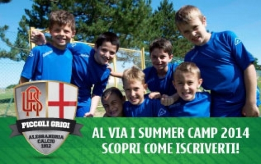 Grigi si nasce, campioni si diventa. Da lunedi’ via al Summer Camp