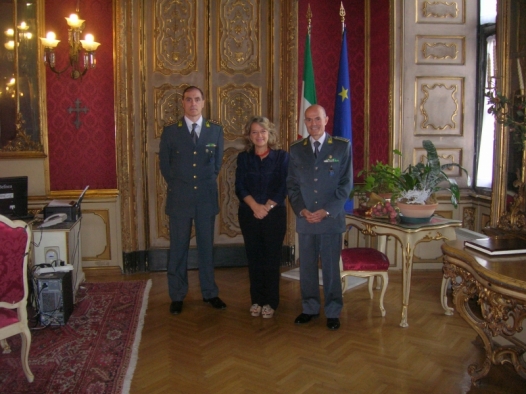 Visita di commiato del comandante regionale della Guardia di Finanza alle Autorità alessandrine