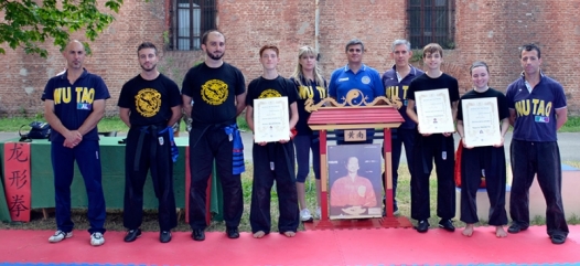 Kung Fu: tre nuove cinture nere alla Wu Tao Sport Center