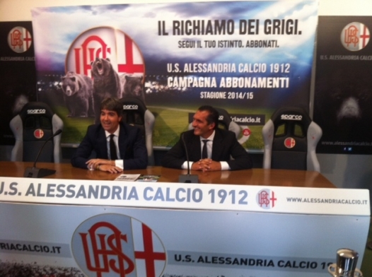 Presentato il serbatoio giovane dell’Alessandria