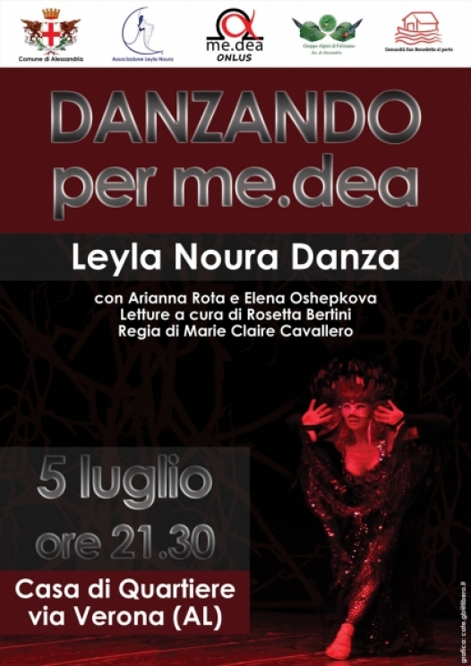 Una serata di danza e letture in favore di me.dea Onlus