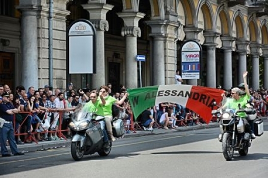 Il corteo dei centauri nelle foto di Ilaria Cutuli