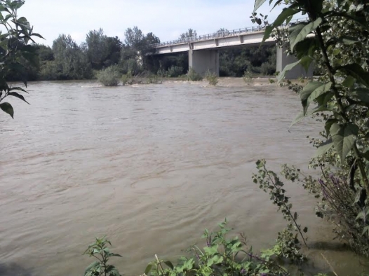 Passata la piena dell’Orba [VIDEO E FOTO]. Ancora temporali nelle prossime ore