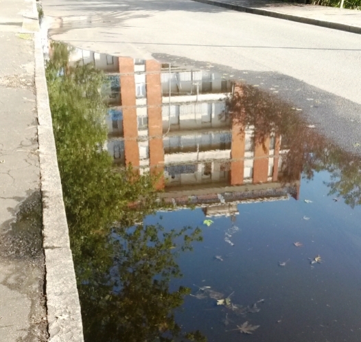 Pozzanghere e laghi subito dopo le piogge ad Alessandria. Per Sel c’è qualcosa che non va