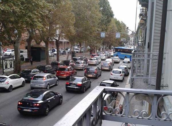 Circolazione tornata scorrevole al Cavalcavia di Alessandria