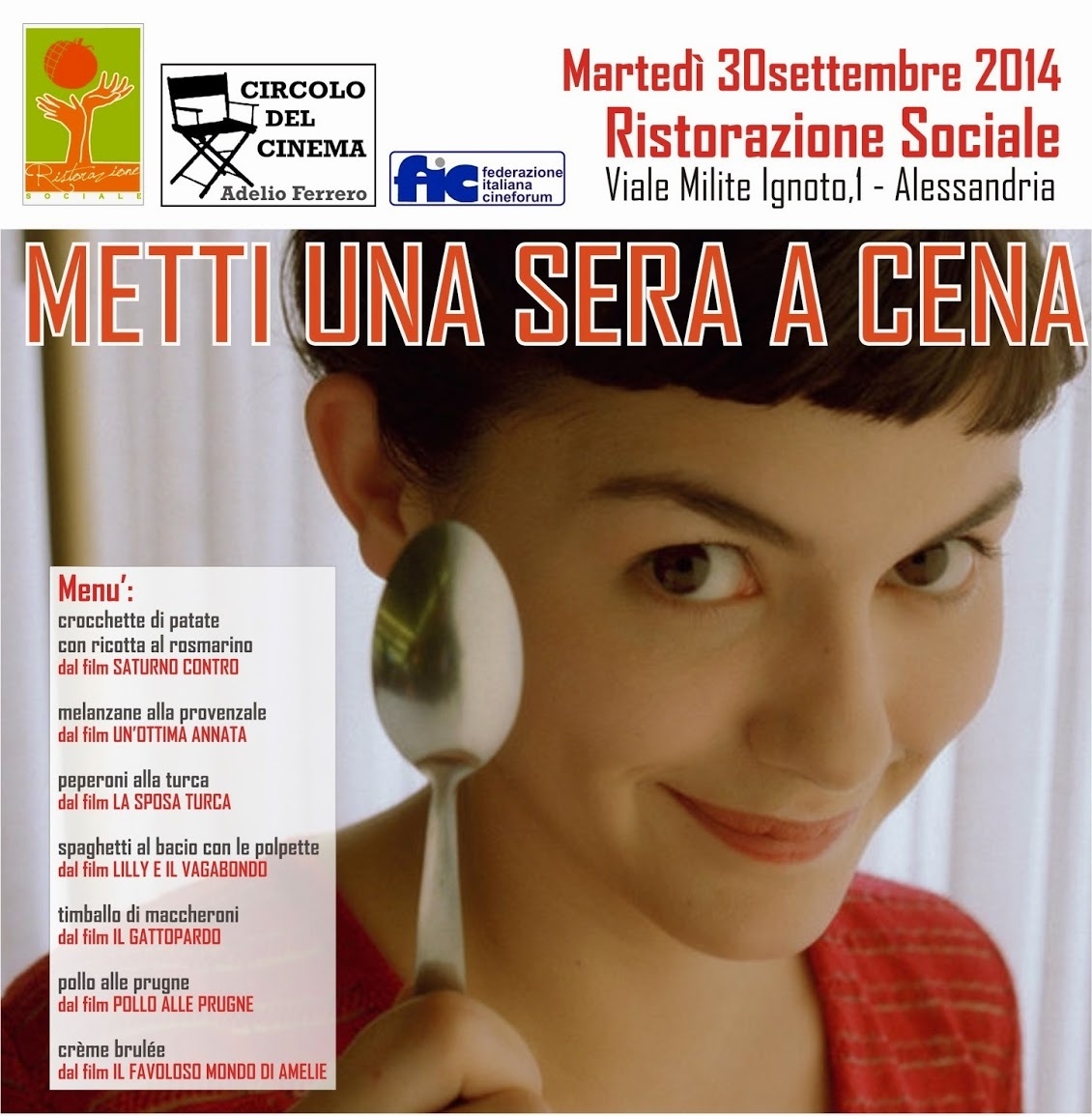 ‘Metti una sera a cena’