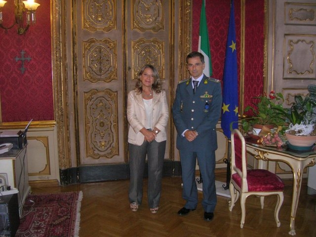 Il Comandante Regionale della Guardia di Finanzia in visita ad Alessandria