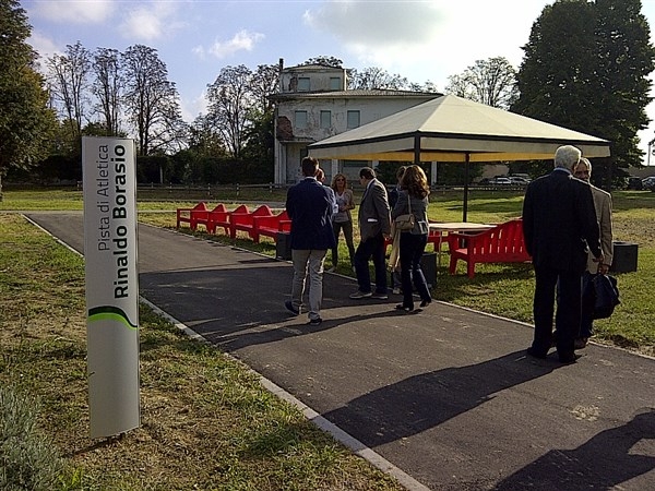 Una nuova  pista di atletica per il Presidio Borsalino grazie alla generosità di Rinaldo Borasio