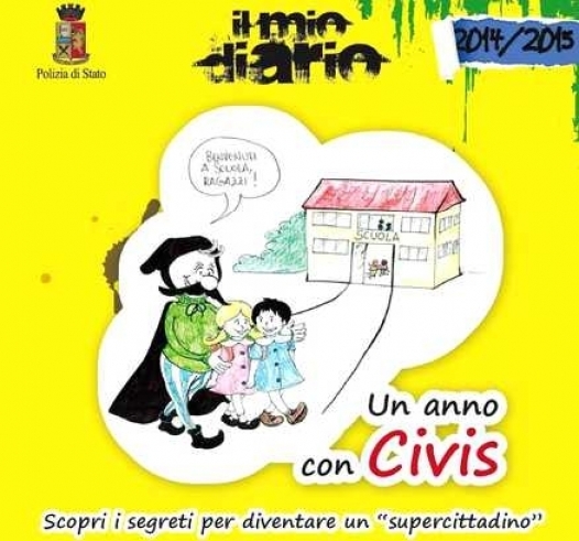 Arriva anche ad Alessandria “Civis” il supereroe della Polizia di Stato
