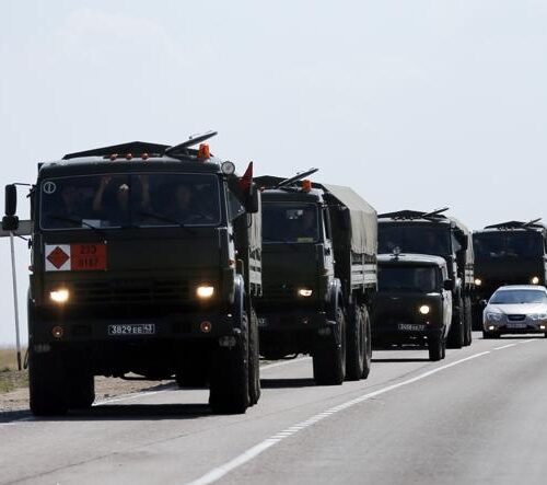 Colonna di militari a Ovada. Hanno pernottato e poi sono ripartiti per l’Albania
