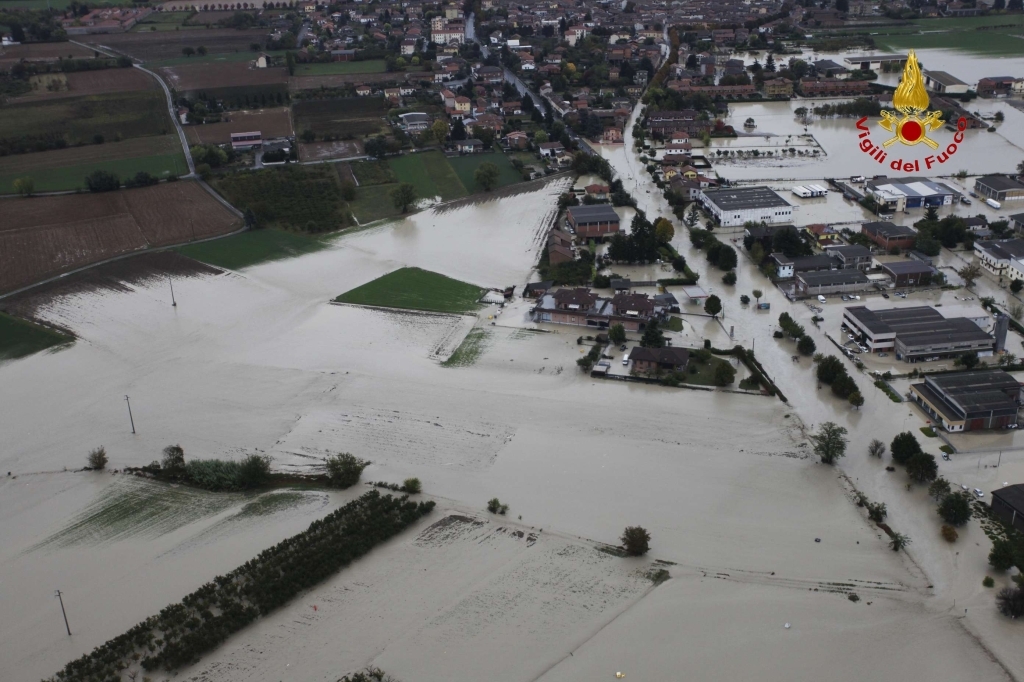L’alluvione raccontata dai vigili del fuoco FOTO