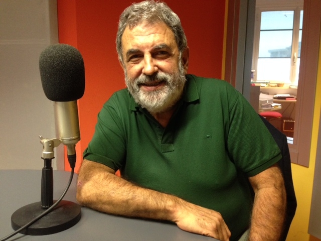 Il Segretario Cgil Tonino Paparatto negli studi di Radio Gold News
