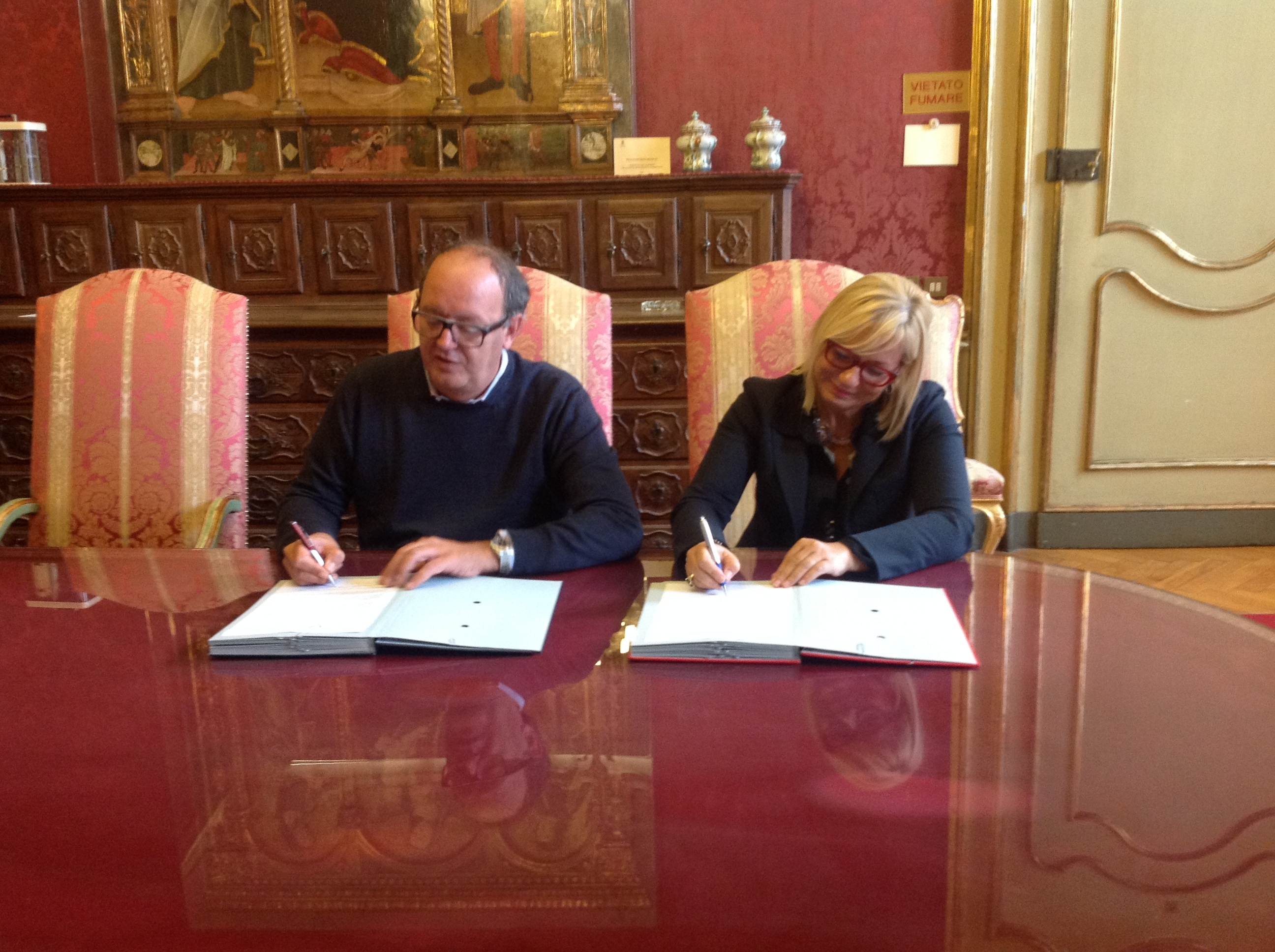 Stipula di due accordi quadro tra Provincia e Comune