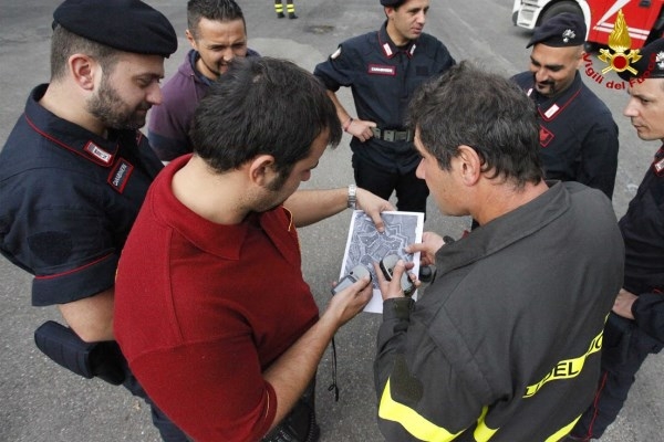 Vigili del Fuoco e Carabinieri insieme per affinare le tecniche di ricerca dei dispersi