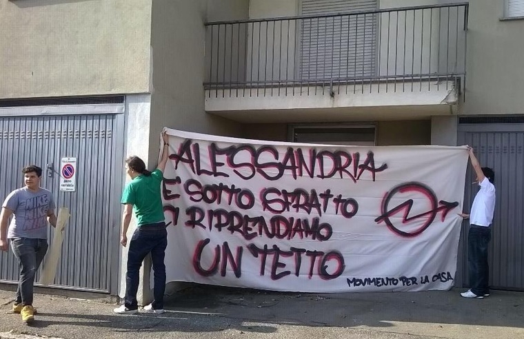 Emergenza casa: occupate due palazzine in via Brodolini