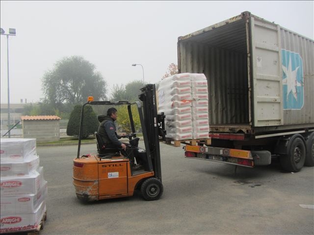 Un container carico di aiuti: l’ultima missione, compiuta, di Cna Etica e Solidale Onlus