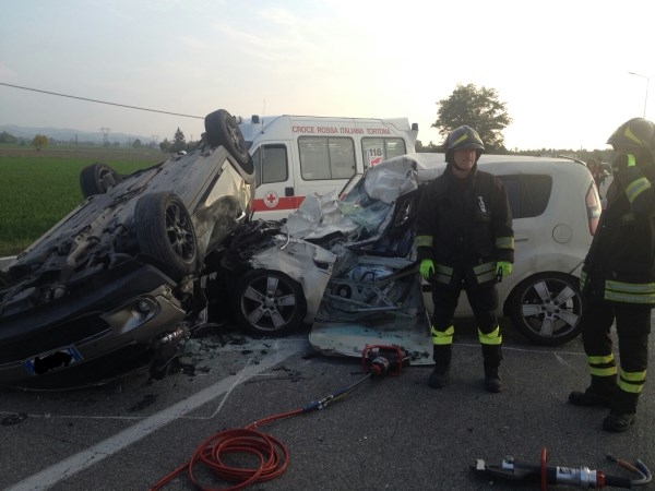Incidente a Pontecurone: tre i deceduti