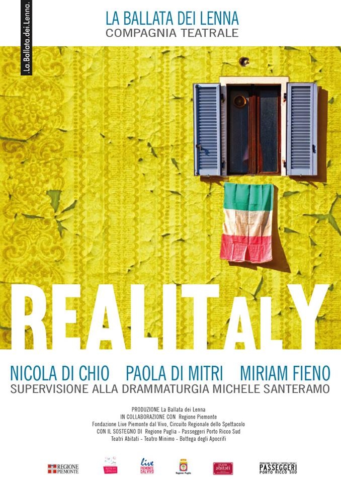 Con REALITalY tre vite in mostra al Teatro Sociale di Valenza
