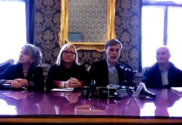 I sindaci a Delrio: “siamo andati a bagno tre volte in un mese”. Il Sottosegretario si complimenta per il lavoro fatto [VIDEO]