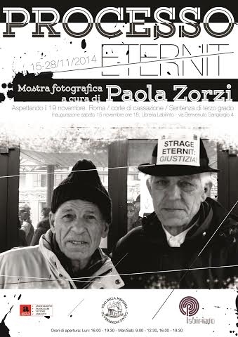 La storia del Processo Eternit attraverso la fotografia