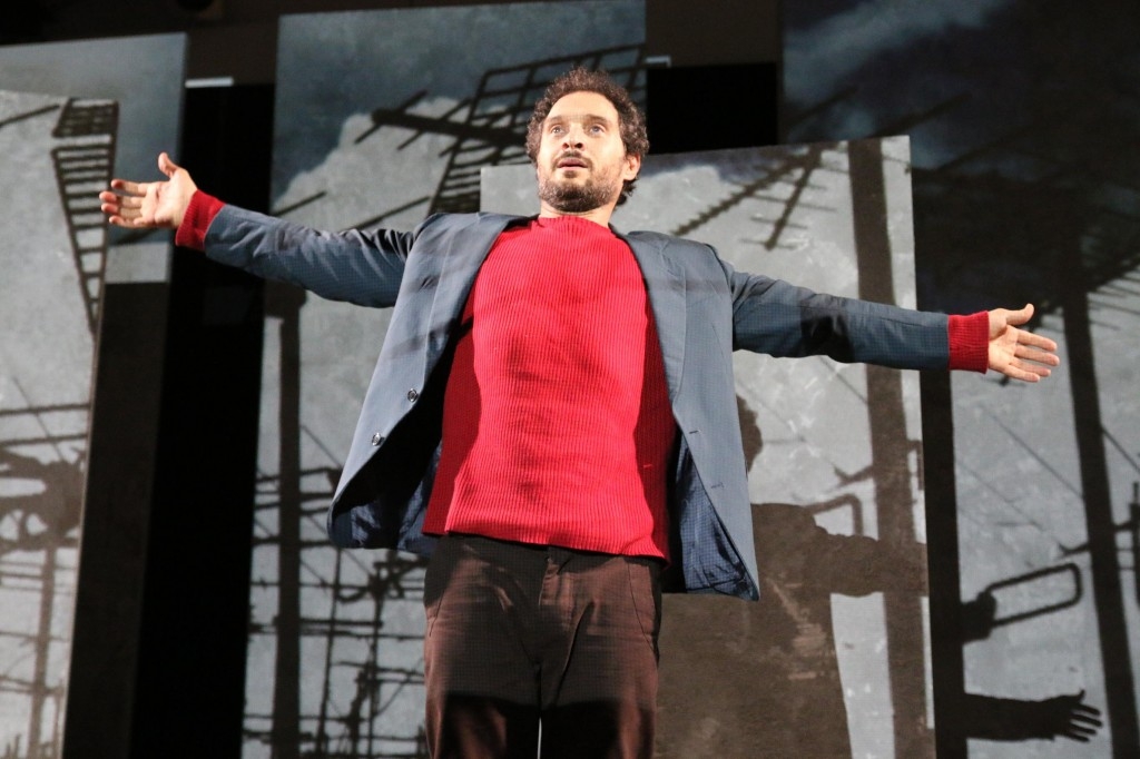 Santamaria è l’anti eroe Gospodin al teatro di Casale