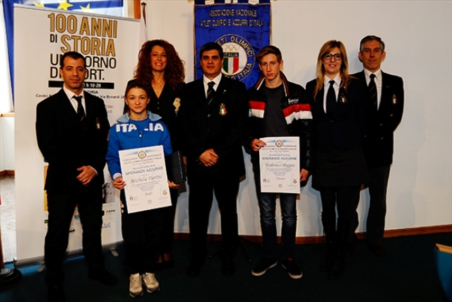 Coni: premiate le Speranze Azzurre della provincia