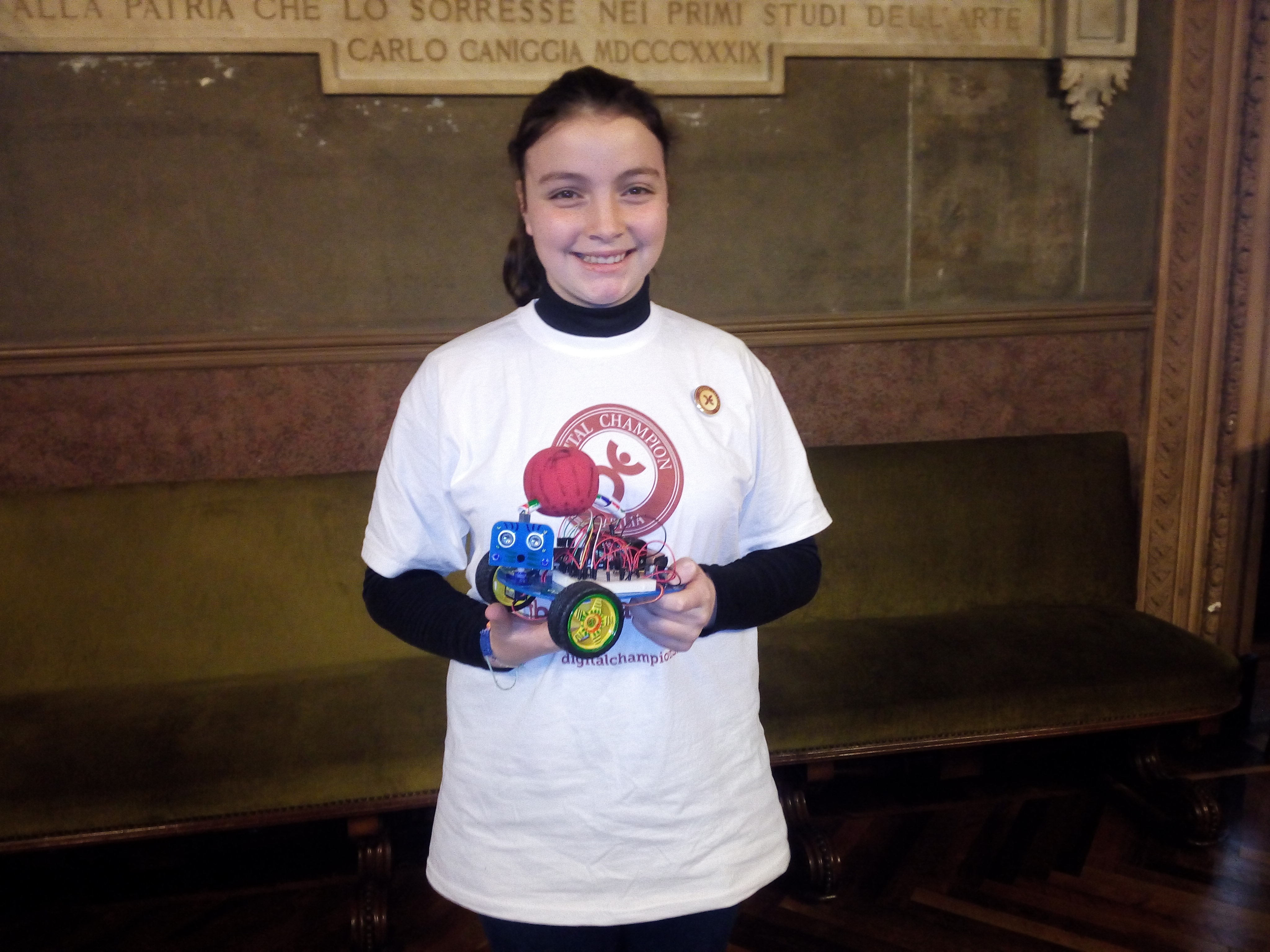 E’ alessandrina la più giovane ambasciatrice delle nuove tecnologie in Italia