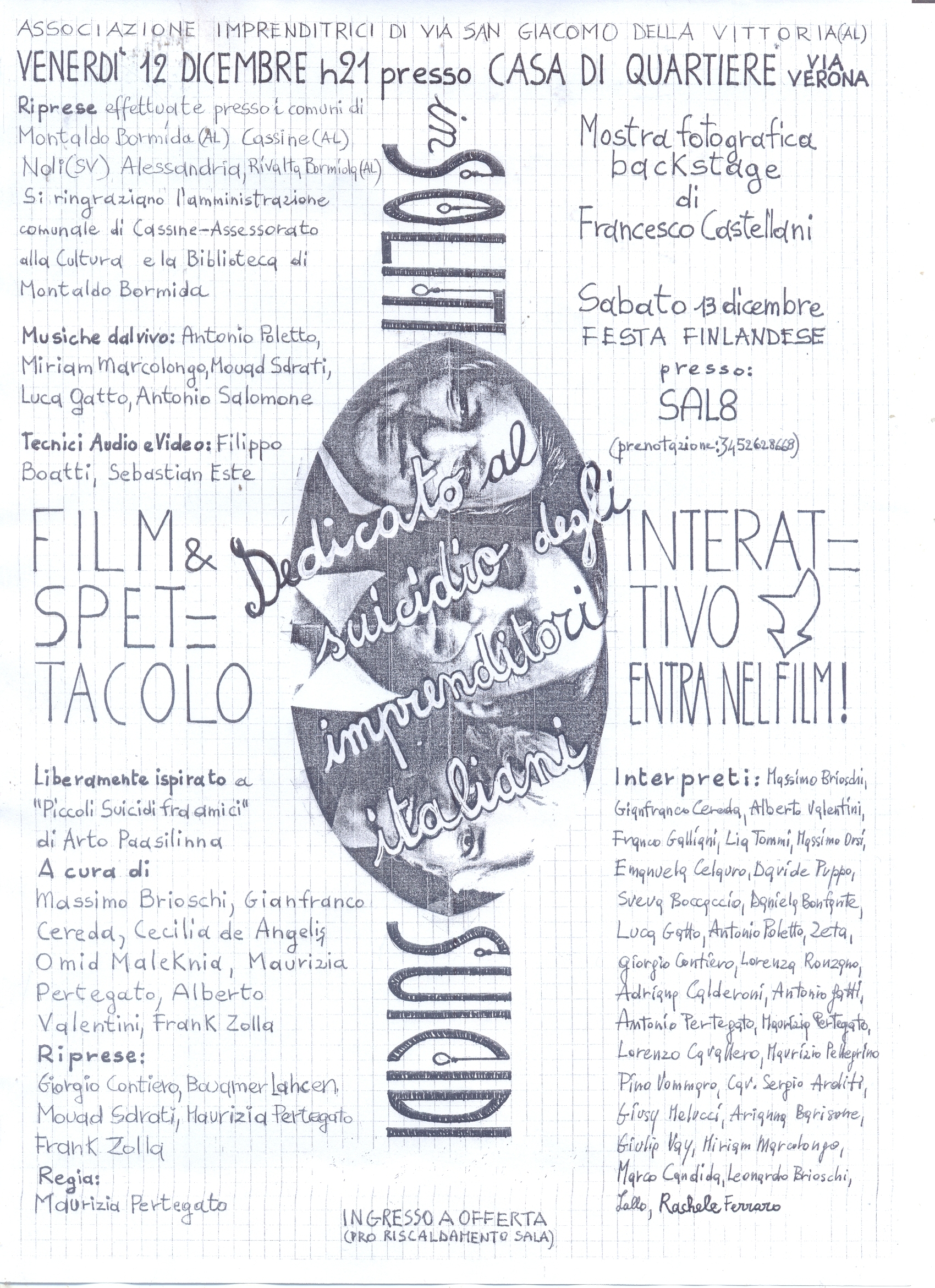 Film – Spettacolo alla Casa di Quartiere