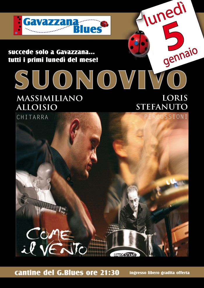 Gavazzana blues è “suonovivo”