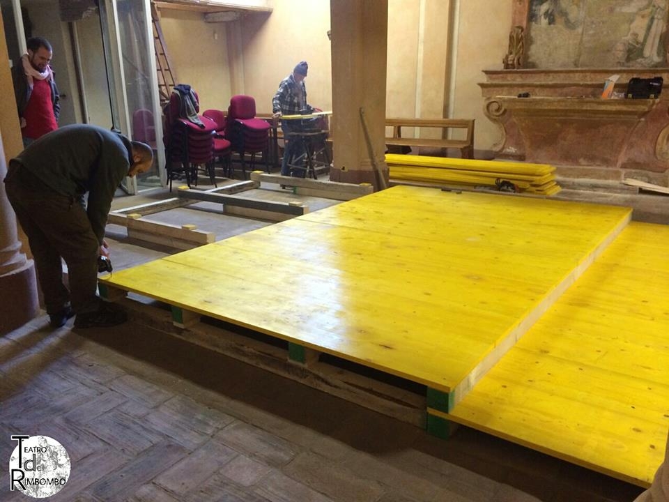 Ex chiesa, ora consacrata al teatro. Il miracolo a Castelnuovo