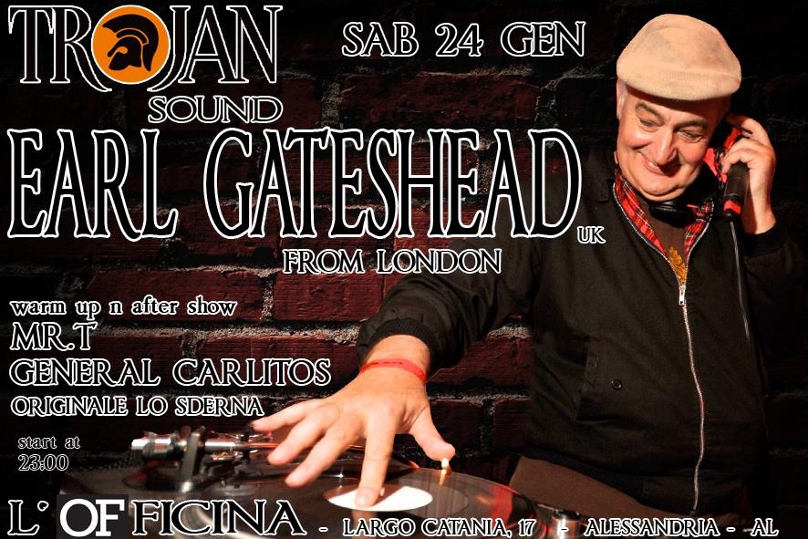 La musica reggae non è mai stata così vicina: all’Officina arriva Earl Gateshead [VIDEO]