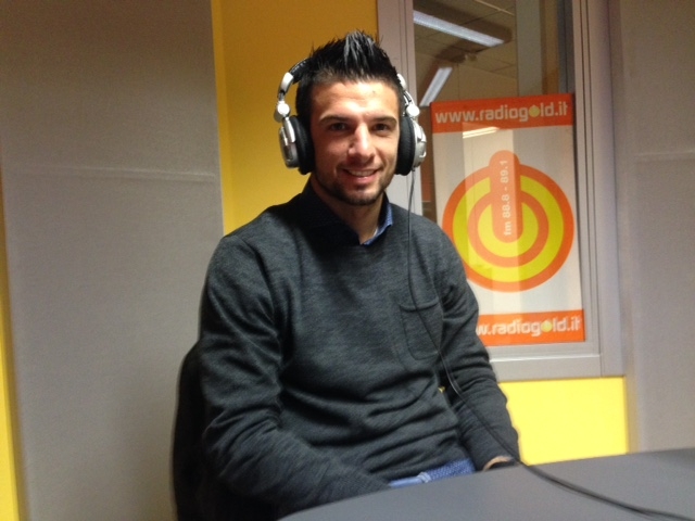 Alessandria: Giacomo Poluzzi a Radio Gold News. “Da cinque mesi aspettavo il mio momento e venerdì è arrivato”